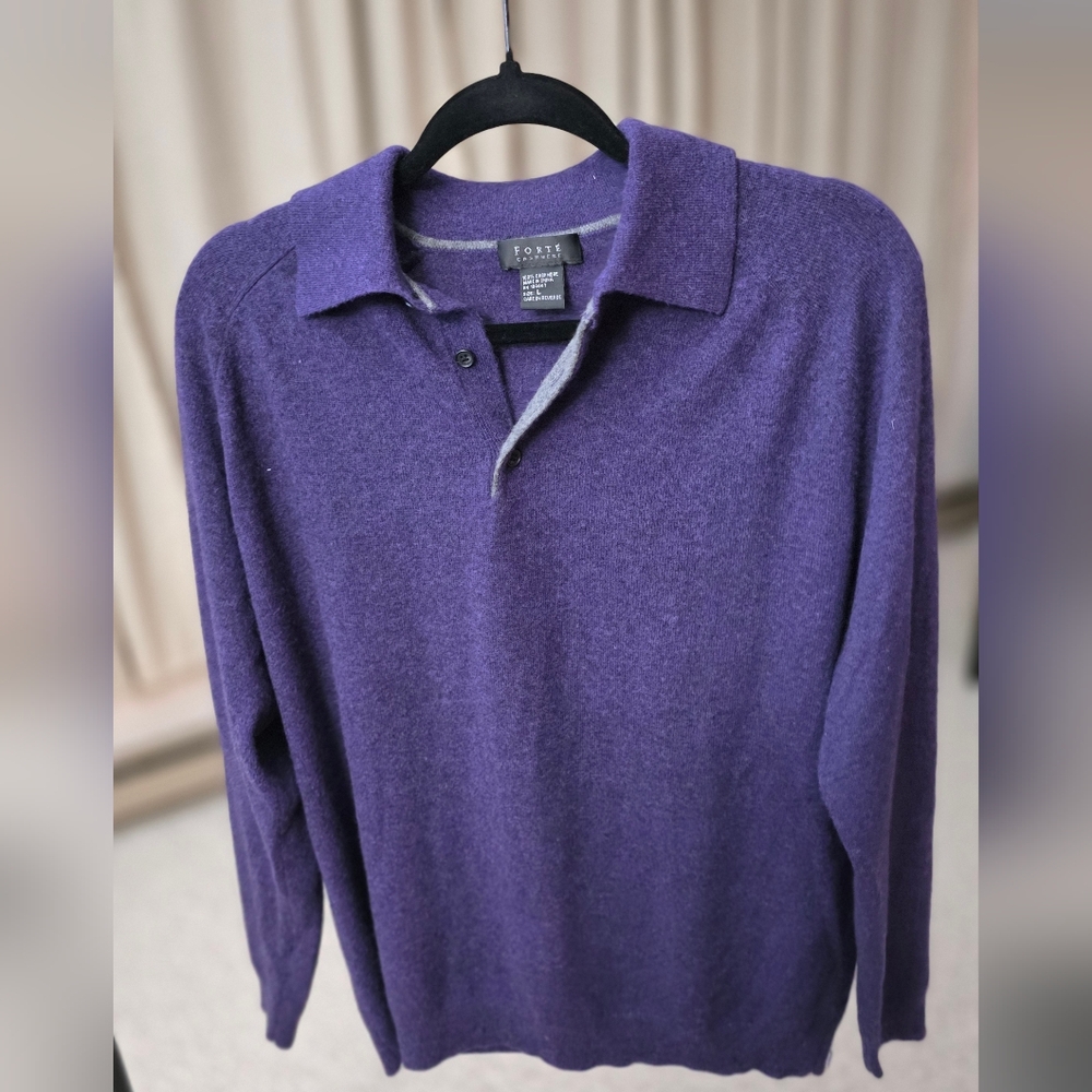 Forte Cashmere Deep Purple Knitwear